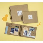 Hama Craft fotoalbum Brun 80 ark 10 x 15 Spiralbindning