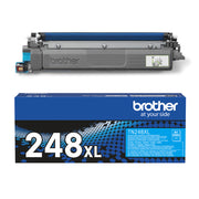 Brother TN-248XLC Tonerkassett Original Cyan