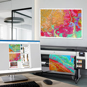 HP Designjet Z6 Pro 64-tumsskrivare - Termisk bläckstråle