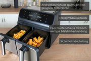 Unold 58685 fritös Dubbel 8 l Fristående 1700 W Varmluftsfritös Svart