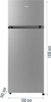 Gorenje RF414EPS4 Fristående 206 l Grå