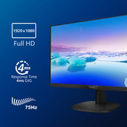 Philips V Line LCD-skärm med Full HD 273V7QJAB/00 - FHD