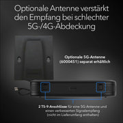 NETGEAR M3 trådlös router Dual-band (2,4 GHz / 5 GHz) Svart - Wi-Fi 6