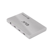 CLUB3D CSV-1580 dockningsstationer för bärbara datorer Dockning Thunderbolt 4 Silver