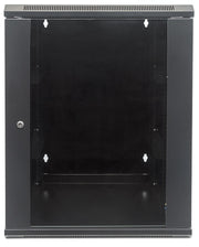 Intellinet 712019 rack 15U Väggmonterad rack Svart