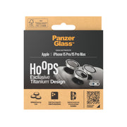 PanzerGlass Hoops Titanium Camera Lens Protector White iPhone 15 Pro