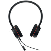 Jabra Evolve 20 Headset Kabel Huvudband Kontor/callcenter USB Type-A Svart