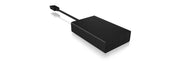 ICY BOX IB-CR401-C3 kortläsare USB 3.2 Gen 1 (3.1 Gen 1) Type-C Svart