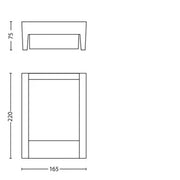 Philips myGarden Arbour vägglampa 6 W