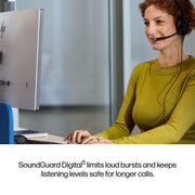 HP Poly Mission 415 trådat USB-monoheadset (bulk)