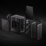 XPG VALOR AIR Midi Tower Svart