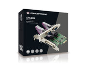 Conceptronic SPC01G nätverkskort/adapters Intern Parallel