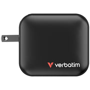 Verbatim GaN Charger 100W Universal Svart AC Snabb laddning inomhus