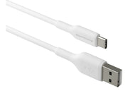 dbramante1928 CB10ACWH7142 USB-kablar USB 2.0 1 m USB A USB C 0,48 Gbit/s 18 W Vit