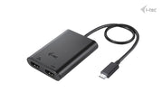 i-tec C31DUAL4K60HDMI USB-grafikadapter 7680 x 4320 pixlar Svart