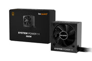 be quiet! System Power 11 550W strömförsörjningsenheter 20+4 pin ATX ATX Svart