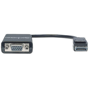 Manhattan 151962 videokabeladapter 0,15 m DisplayPort VGA (D-Sub) Svart