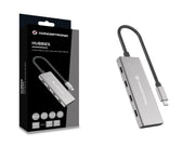 Conceptronic HUBBIES16G gränssnittshubbar USB 3.2 Gen 2 (3.1 Gen 2) Type-C 10000