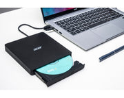 Acer Portable DVD Writer AXD001 optiska enheter DVD±RW Svart