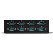 StarTech.com USB till DB9 RS232 seriell adapterhubb med 8 portar