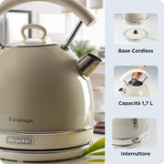 Ariete 2877/03 vattenkokare 1,7 l 2000 W Beige