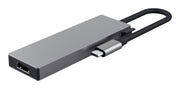 Trust 26062 gränssnittshubbar USB Type-C Grå
