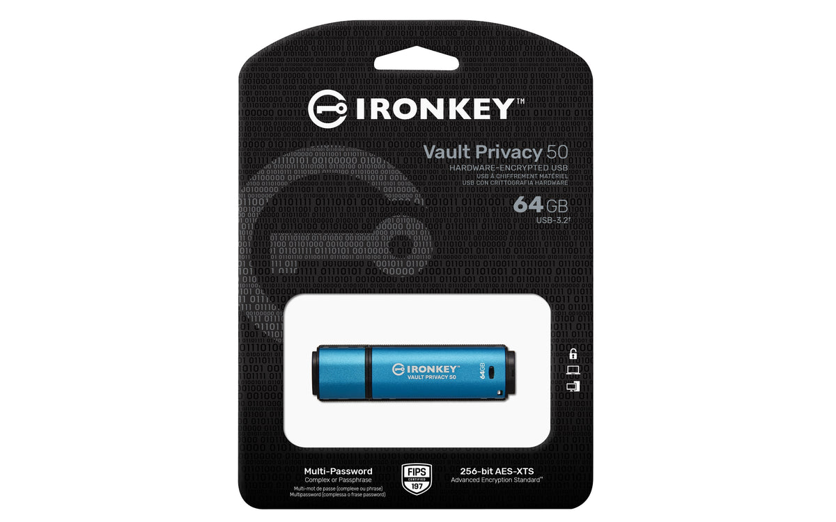 Kingston Technology IronKey Vault Privacy 50 USB-sticka, bild 3