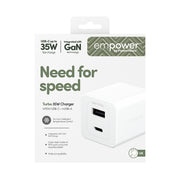 PanzerGlass empower by Turbo 35W Charger incl. USB-C + USB-A