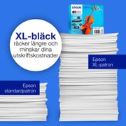 Epson Multipack med 6 färger 250XL Violin Claria Photo HD-bläck
