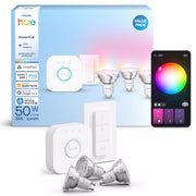 Philips Hue White och Color Ambiance Essential startpaket: 3 st GU10 smarta