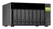 QNAP TL-D800C Hölje för lagringsenheter HDD- / SSD kabinett Svart
