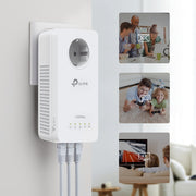 TP-Link TL-WPA8631P KIT PowerLine-nätverksadapter 300 Mbit/s Nätverksansluten