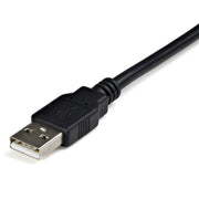 StarTech.com ICUSB422 kabelomvandlare (hane/hona) DB9 M USB-A FM Svart