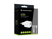 Conceptronic ALTHEA16W mobilladdare Universal Vit AC Snabb laddning inomhus
