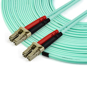 StarTech.com 15 m OM4 LC till LC-multiläge duplex fiberoptisk patchkabel