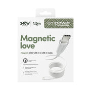 PanzerGlass empower by Magnetic 240W USB-C to USB-C Cable