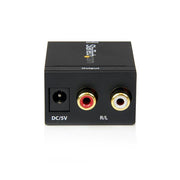 StarTech.com Digital koaxial SPDIF eller optisk Toslink till stereo RCA