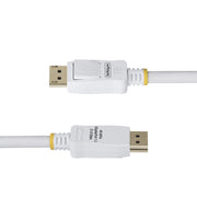 StarTech.com 3 m vit VESA-certifierad DisplayPort 1.2-kabel