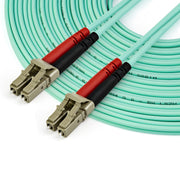 StarTech.com 10 m OM4 LC till LC-multiläge duplex fiberoptisk patchkabel