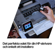 HP 62XL svart original bläckpatron med hög kapacitet