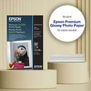 Epson Premium Glossy Photo Paper (130 x 180 mm)
