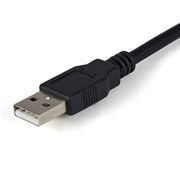 StarTech.com FTDI USB till seriell RS232-kabeladapter med 2 portar och COM-retention