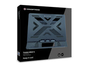 Conceptronic ERGO Laptop Cooling Stand Ställ till bärbara datorer Svart