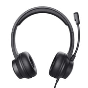 Trust HS-201 Headset Kabel Huvudband Kontor/callcenter USB Type-A Svart