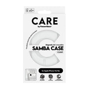 PanzerGlass CARE by Samba Case Transparent w. White Qi Compatible iPhone 17e