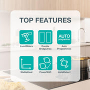Gorenje GI6443BSCWF Svart Inbyggd