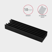 Axagon CLR-M2L10 kylsystem för dator M.2 NVMe SSD