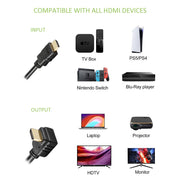 Techly 5m HDMI HDMI-kabel HDMI Typ A (standard) Svart