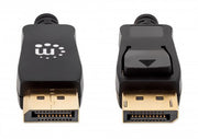 Manhattan 353618 DisplayPort-kabel 2 m Svart
