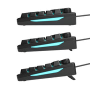 Glorious Gaming GMBK 75% tangentbord Spela USB QWERTY Engelska (USA) Svart
